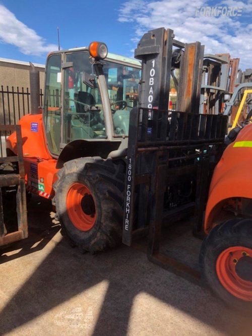 Used rough terrain forklift