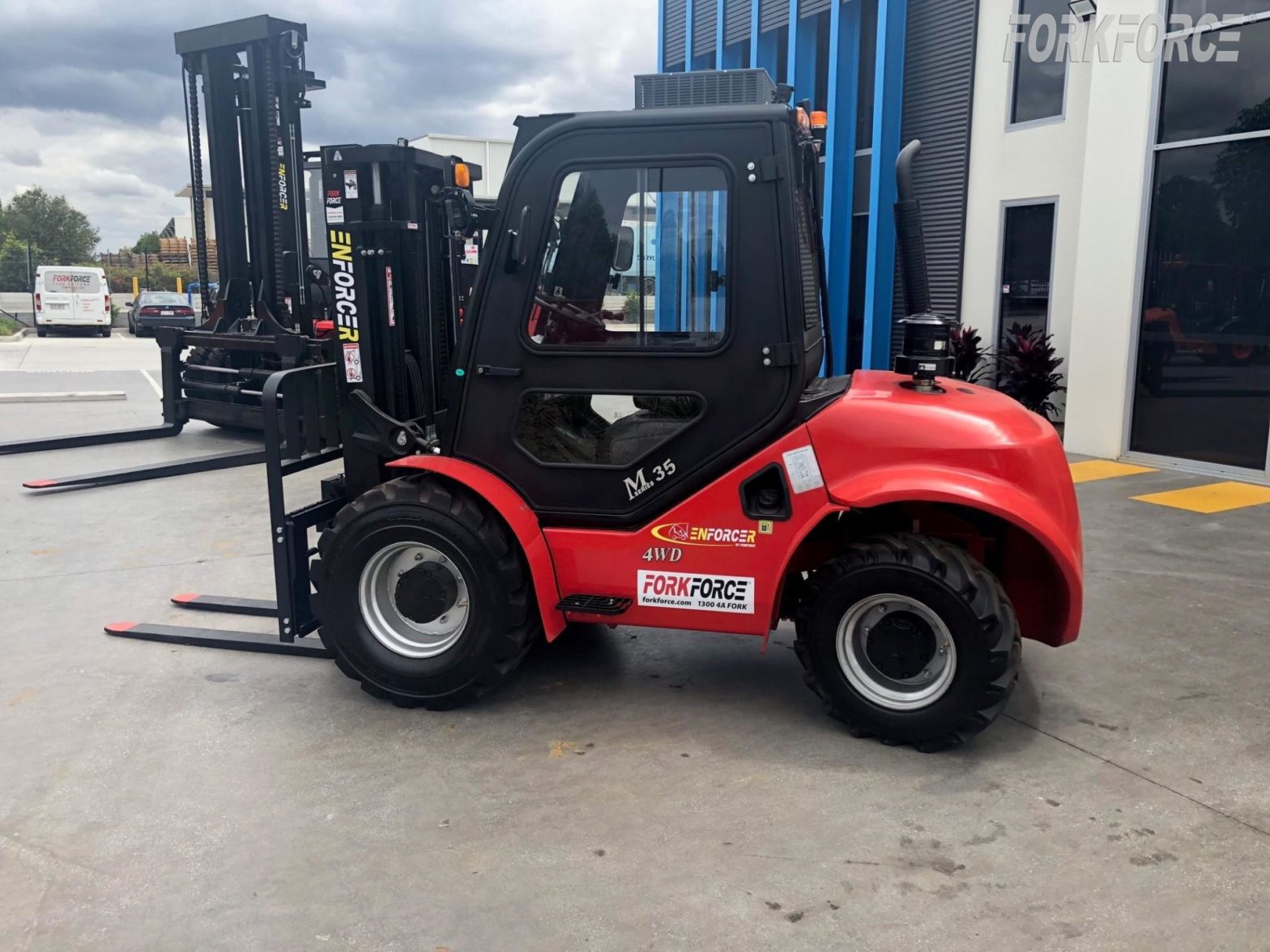All-Terrain Forklift for Hire